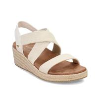 Skechers Damen Martha Stewart Arch Fit Beverlee-Brentwood Keilsandale, Cremeweiß, 39 EU