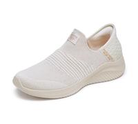 Skechers Damen Martha Stewart Ultra Flex 3.0-Neptune Sneaker, Natur, 40 EU