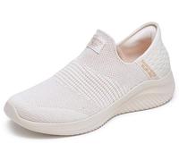 Skechers Damen Martha Stewart Ultra Flex 3.0-Neptune Sneaker, Natur, 40 EU