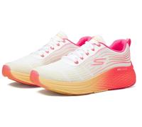 Skechers Damen Max Cushioning Elite 2.0 Speed Play Sneaker, Weiß/Pink, 39.5 EU