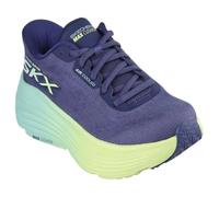 Skechers Damen Max Cushioning Endeavour Hallandale Hands Free Slip-In-Sneaker, Marineblau/Limettengrün, 38 EU