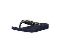 Skechers Damen Meditation - Daisy Delight Zehentrenner, Blau (Navy), 36 EU