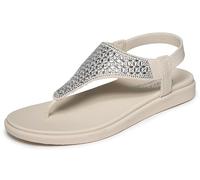 Skechers Damen Meditation Luxe - Modern Event, Cremeweiß, 10