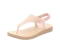 Skechers Damen Meditation New Moon Slingback Sandalen, Blush Mitobuck/Rhinestone, 40 EU