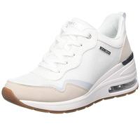 Skechers Damen Million Air-ESS Sneaker, Weiss/opulenter Garten, 39 EU
