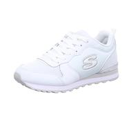 SKECHERS 111/WSL OG 85-Goldn Gurl Damen Sneaker weiß/silber, Größe:36, Farbe:Weiß
