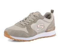 Skechers Damen Og 85 Goldn Gurl Trainers, Taupe Suede/Mesh/Nylon/Rose Gold Trim, 40 EU