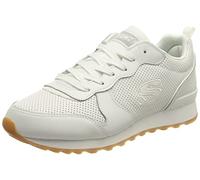 Skechers Damen Og 85 Porthole sneakers, White Leather Duraleather Trim, 39 EU