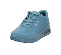 Skechers Damen on Air UNO Stand AUF Luft, Blaugrünes Durabuck-Mesh, 39 EU