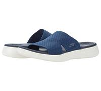 Skechers Damen ON-The-GO 600 Stretch Knit Slide Schiebe-Sandalen, Navy, 37 EU