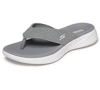 Skechers Damen ON-The-GO 600 Sunny Flipflop, Gray, 35 EU