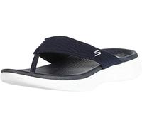 Skechers Damen ON-The-GO 600 Sunny Sandale, Navy Textile, 35 EU