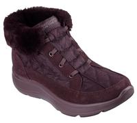 Skechers Damen Stiefelette On-The-Go Encore Elisa, Burgunderrotes Textil, Größe 37