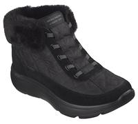 Winterstiefelette SKECHERS "ON-THE-GO ENCORE-MAISIE", Damen, Gr. 40, schwarz unifarben, Leder, Textil, Schuhe Winterstiefelette, Boots, elastischen Schnürsenkeln, Skechers Hands Free Slip-ins (8134391