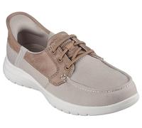 Skechers Damen Brogues, Taupe, 38.5 EU