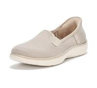Skechers Damen On-The-go Flex - Strahlender Schlangen-Print Skimmer Hände Frei Slip-ins Flacher Slipper, Taupe, 38.5 EU