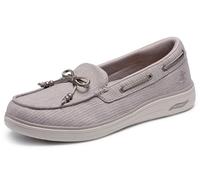 Skechers Damen On-The-go Inspire Nautical Loafer Bootsschuh, Taupe, 42 EU