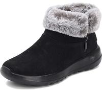 Skechers Damen On-The-go Joy - Savvy Stiefelette, schwarz/grau, 36 EU Weit