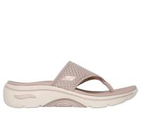 Skechers Damen On-The-Go Walk Arch Fit 2.0 Sandale - Carrie, Taupe, 38 EU