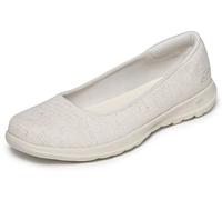 Skechers Damen Go Walk Lite - 136001 Ballerinas, Natur, 38 EU