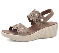 Skechers Damen Parallel Lite - Sassy Dayz 2.0, Mokka, 10