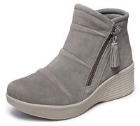 Skechers Damen Parallel Lite Stiefelette, Dark Taupe, 36.5 EU