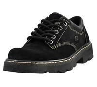 Skechers Damen Parties Mate Oxford Schuhe, Schwarz (Schwarzes Wildleder), 35.5 EU