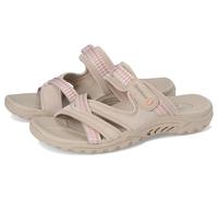 Skechers Damen Reggae-Color-Full Slide Sandale, Taupe, 38.5 EU