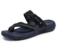 Skechers Damen Reggae-Cool Harbor Flip-Flop, Schwarz, 39 EU