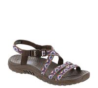 Skechers Damen Reggae-Dream Weaver Sport Sandale, Schokolade Multi, 38 EU