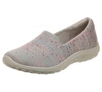 Skechers Damen Reggae Fest-Wicker-Engineered Knit Twin Gore Schlupfschuh (Weiden) flach, Beige (Taupe), 37.5 EU