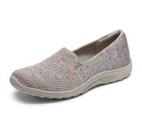 Skechers Damen Reggae Fest-Wicker Loafer flach, Taupe, 8.5 Wide