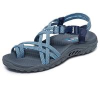 Skechers Damen Reggae-Irie Mon Sportsandale, Marineblau, 38 EU