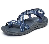 Skechers Damen Reggae-Positive Space Sport Sandalen, Marineblau, 43 EU