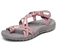 Skechers Damen Reggae-Positive Space Sportsandale, Rose, 38 EU