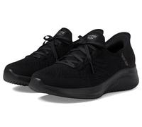 Skechers Damen Reggae Sew Me - Boho Woven Strappy Slingback Sneaker, Schwarz/Schwarz = BBK, 8.5