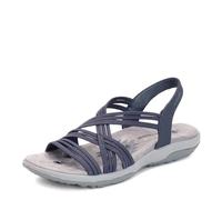 Skechers Reggae Slim - Simply Stretch Shoes in Marine, Größe 38, Vegan