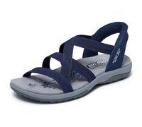 Skechers Reggae Slim Stretch Flex Sandalen EU 38 Navy Knit Gore