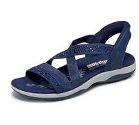 Skechers Trekkingsandalen für Damen, blau, Größe 35 EU