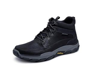 Skechers Damen RESPECTED Boswell Wanderstiefel, Schwarz, 43 EU