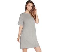 Skechers Damen Restful Hoodigan Lässiges Kleid, Heather Grey, L