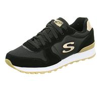 Skechers Damen Retros Og 85 Sneaker, Black Suede Nylon Mesh Rose Gold Trim, 39 EU