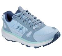 Skechers Damen Ridge Oak Gateway Trail Turnschuhe, Natural Leather/Textile/Blue Synthetic, 41 EU