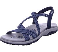 Skechers Damen Sandale Reggae Slim Turn it up Blau EU 42