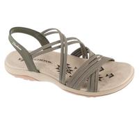 Skechers Damen Sandale Reggae Slim Turn it up 163117 Grün Größe 42 EU
