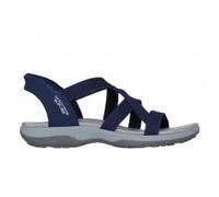 Skechers Damen Sandalen Reggae Slim Stretch Flex Hands Free Slip-Ins, blau, 39 EU Ancho