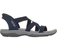 SKECHERS Damen Sandalen REGGAE SLIM-STRETCH FLEX NAVY - Gr. - 42