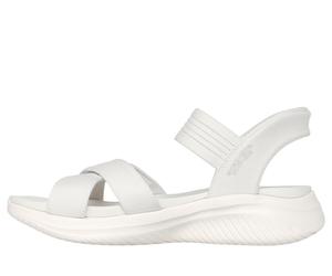 Skechers - Damen Sandalette Ultra Flex 3.0 white Weiß - Gr. - EU 37