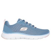 Skechers Damen Schnürhalbschuh in blau - Gr. 42