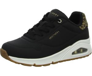 Skechers Damen Schnürschuhe 177093 BKLD Uno - Jungle Nite black/leopard normal 40 EU
